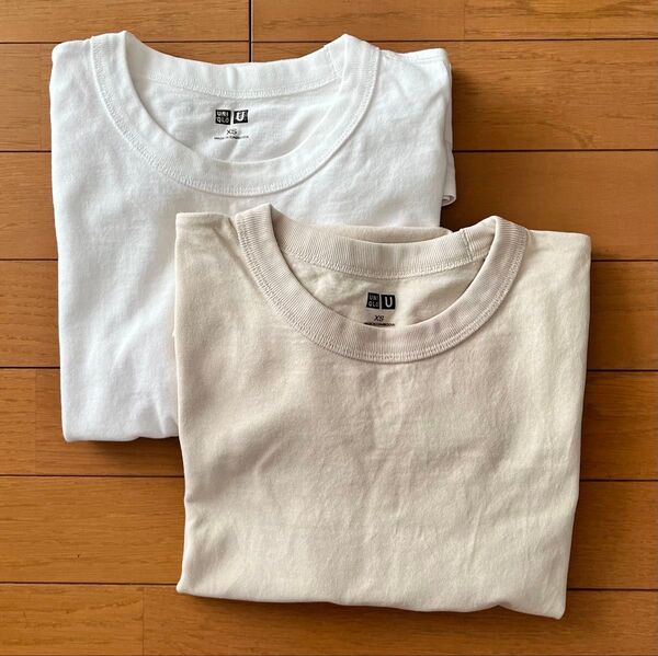 ユニクロU クルーネックTシャツ XS2枚