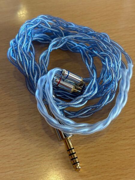美品 NICEHCK BlueDay MMCX 4.4mmプラグケーブル