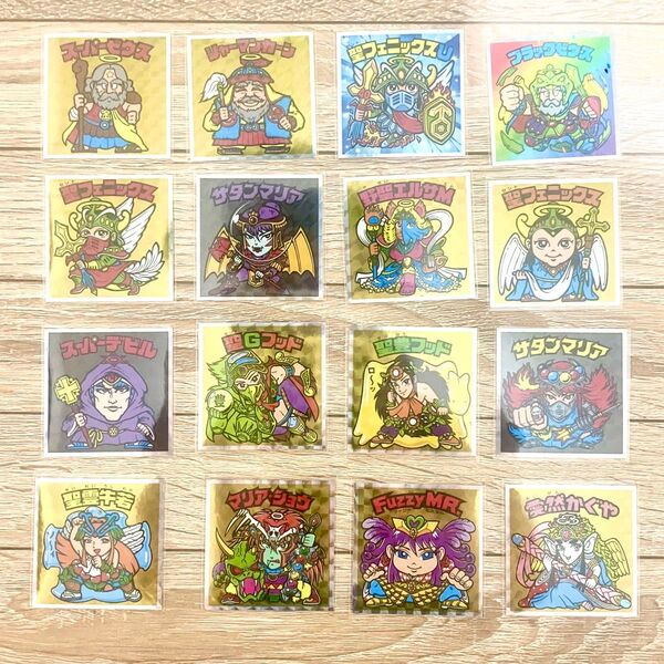 ビックリマン チョコ シール ヘッドだらけ 16枚セット まとめ売り