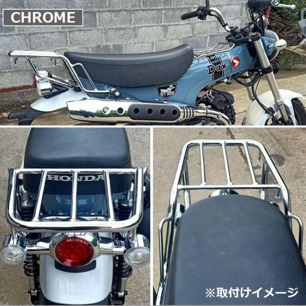 リアキャリア DAX125 ST125 キャリア TWR HONDA 2022年以降モデル ダックス パーツ カスタム