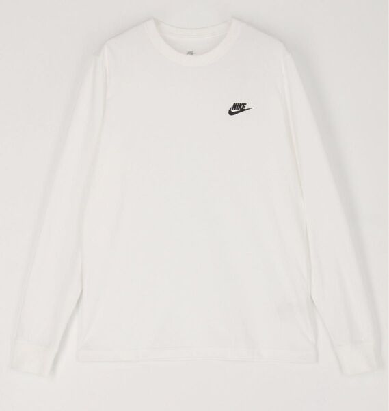 新品未使用 NIKE/ナイキ スポーツウェア メンズ ロングスリーブ Tシャツ AR5194 タグ付き Lサイズ 長袖 ホワイト