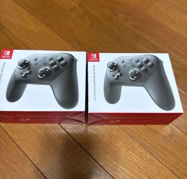 最終値下げ 新品未使用 Nintendo Switch Proコントローラー プロコン 2個セット