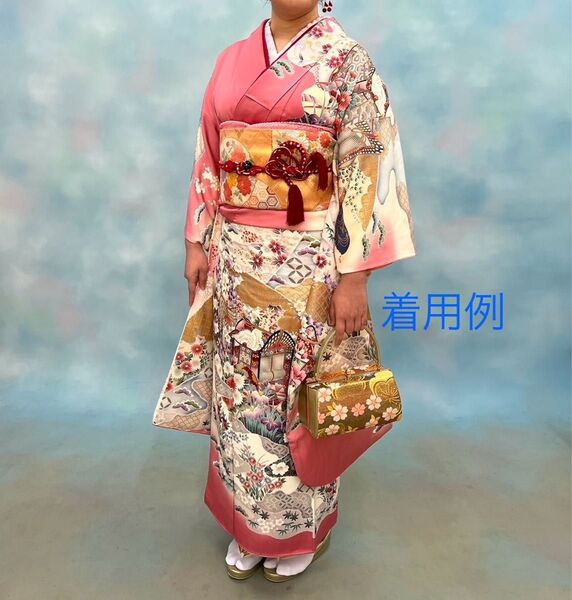 成人式 振袖着物セット 和装小物 振袖用帯締め きものハンガー リユース美品 結婚式・卒業式・結納にも 購入レンタルより爆安お得!