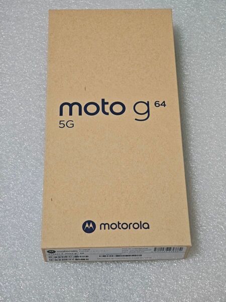 新品 moto g64 5G 8GB 128GB シルバーブルー スマートフォン モトローラ SIMフリー