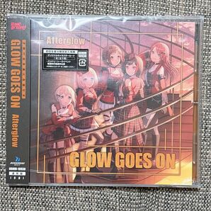 バンドリ GLOW GOES ON 通常盤 CD Afterglow 特典なし