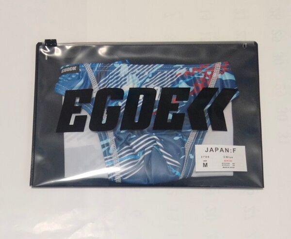 EGDE JAPAN:F スーパーローライズビキニ ブルー メンズM