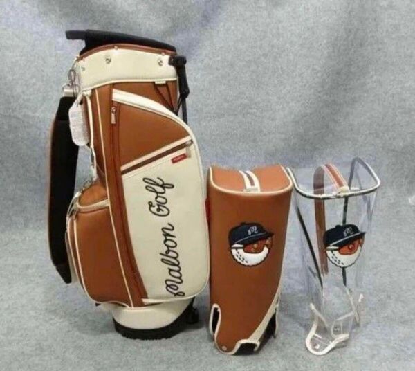 マルボンゴルフ malbon golf キャディバッグ スタンド型バッグ