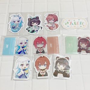 にじさんじ さんばか クリアスタンド ステッカー