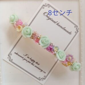 ハンドメイドビジューバレッタ