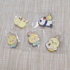 うさぎ ピンズ 5点セット