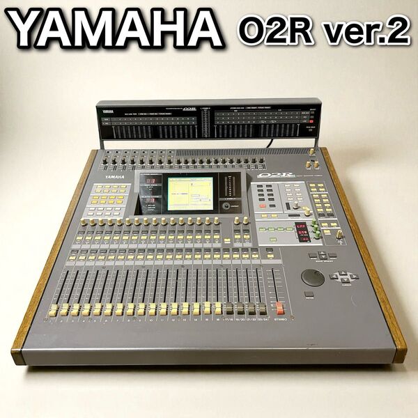 ヤマハ YAMAHA O2R ver.2 24chデジタルミキサー デジタルレコーディングコンソール メーターブリッジMB02付属