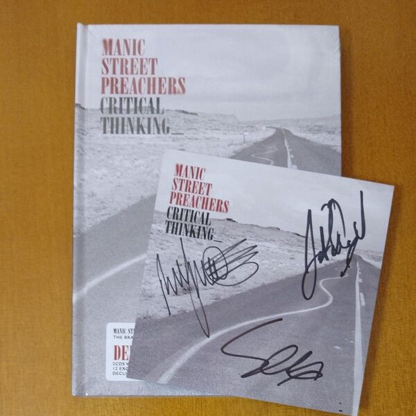 MANIC STREET PREACHERS CRITICAL THINKING 輸入デラックス版 サインカード付き