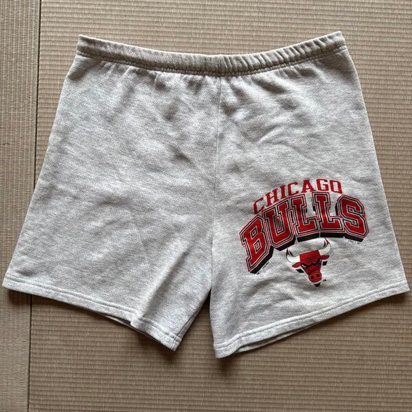 90's ヴィンテージ CHICAGO BULLS スウェット ハーフパンツ ショートパンツ ショーツ NBA