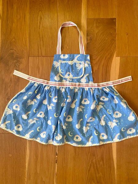 fafa 子供用 エプロン S ユニコーン