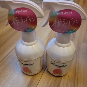 Laundrin Fabric 桜ランドリン サクラ チェリーブロッサムの香り ファブリックミスト 370ml 2本 2025