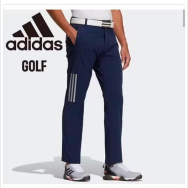 adidas ストレッチゴルフパンツ ネイビー W79 GM3776 アディダス ゴルフ メンズ
