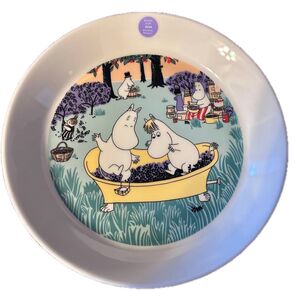 レア★ムーミン アラビア ベリーシーズン2024サマープレート19cm 食器 プレート 皿 陶器