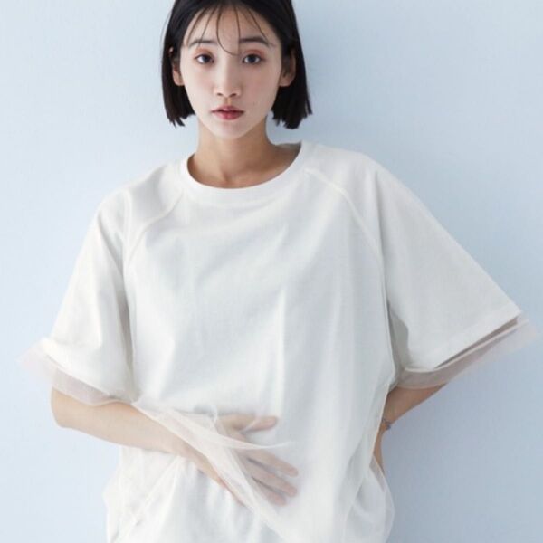 モノマート 半袖Tシャツ ホワイト