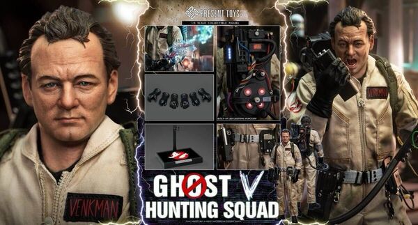 PRESENT TOYS PT-sp57 ゴーストバスターズ Ghostbusters ピーター・ヴェンクマン Dr. Peter
