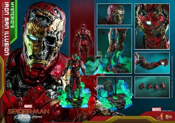 ホットトイズ MmS580 『スパイダーマン:ファー・フロム・ホーム』 アイアンマン ゾンビ版Iron Man zombie