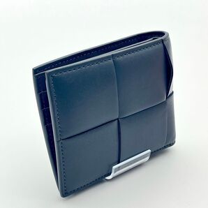 ボッテガヴェネタ【現行 未使用に近い】カセット グレー 2つ折り財布 財布