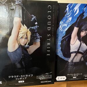 FF7リバース発売記念くじ エンド賞 ティファ A賞 クラウド セット フィギュア