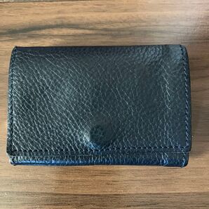 MINIMALIGHT(ミニマライト)PLAY WALLET (プレイウォレット) LEATHER ダークネイビー