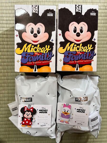 chanu様 専用 POPMART ディズニー ミニーとデイジーセット ぬいぐるみキーチェーン