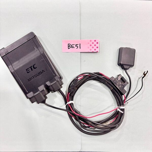 ミツバサンコーワ アンテナ分離型 ETC 車載器 MSC-BE51 ETCカード確認済 動作確認済 バイク用 二輪用 中古ETC