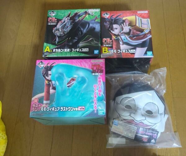 一番くじ ダンダダン A賞、B賞、ラストワン賞 オカルン変身フィギュア モモ