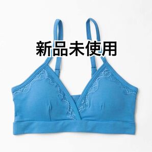 新品未使用ノンワイヤーブラ アクセントレースタイプ ソフトブラ ナイトブラ