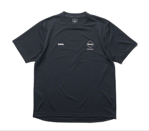 15ss F.C.Real Bristol AUTHENTIC LOGO S/S TEAM TOP M Black fcrb