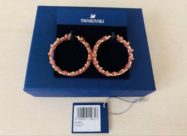 スワロフスキー SWAROVSKI Ortyx フープピアス