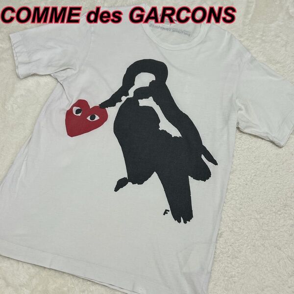 COMME des GARCONS parfums PARFUMS ハート Tシャツ