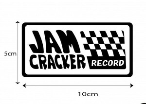 送料無料　世田谷ベース　風　ステッカー 所さん　10563　JCR　ジャム　クラッカー　レコード　フラッグ　US アメ車 旧車 トラック