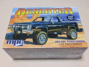 MPC 1/25 GMC пикап ti The .-ta1984 Deserter Pickup Truck (Black) mpc 848