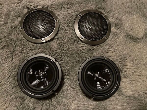 ★★★HIFINE HI-M30 3インチ ミッドレンジスピーカー カーボンファイバー スコーカー