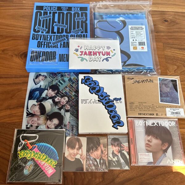 BOYNEXTDOOR ONEDOOR メンシプ ジェヒョン トレカ cdまとめ グッズセット