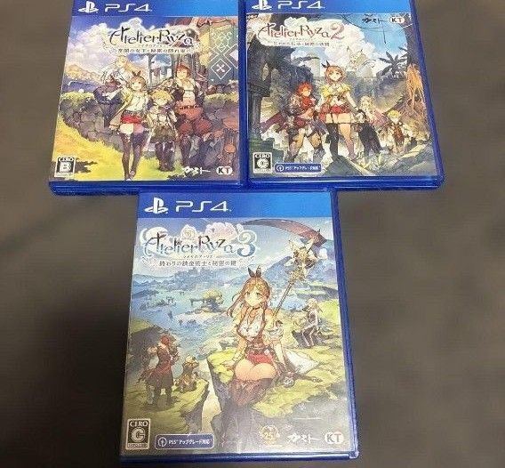 PS4 ライザのアトリエ 1 2 3 3本セット