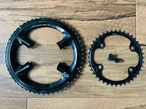 SHIMANO シマノ DURA-ACE デュラエース チェーンリング fc-r9200 54T 40T セット ボルト付