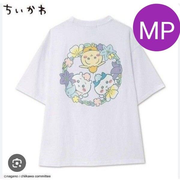 ちいかわ ハチワレ うさぎ Tシャツ ホワイト MP 新品未使用 定価2800円