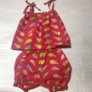 キャミソールとカボチャパンツセット*ハンドメイド