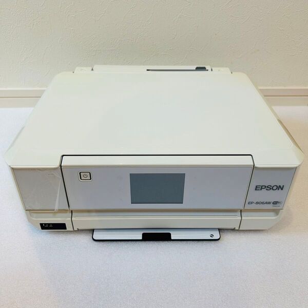 EPSON エプソン インクジェット複合機 Colorio EP-806AW ホワイト 無線 有線 スマートフォンプリント