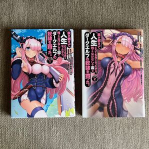 『家が燃えて人生どうでも良くなったから、残ったなけなしの金でダークエルフの奴隷を買った。 』 1,2巻セット