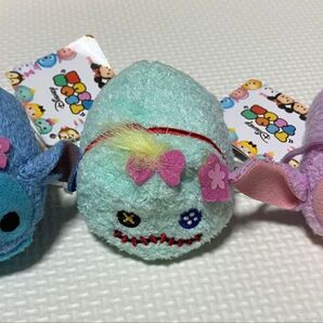 ディズニーツムツム ぬいぐるみ TSUM TSUM 3個セット スティッチ スクランプ エンジェル