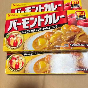 ハウス バーモントカレー甘口 12皿分×3個