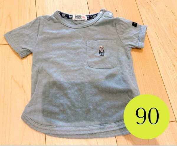 POLO baby 90cm グリーン ベビー グリーン系 半袖Tシャツ
