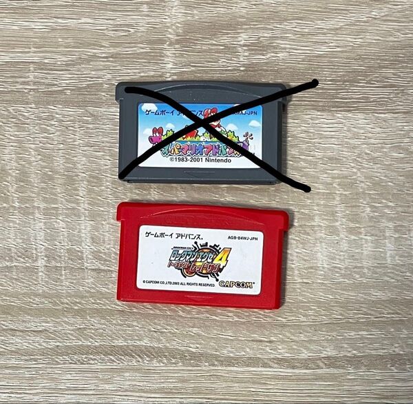 ロックマンエグゼ4 トーナメントレッドサン ゲームボーイアドバンス ソフト GBA ニンテンドー 任天堂