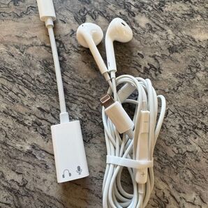 Apple EarPodsタイプイヤホン TTPE-C変換アダプタセット