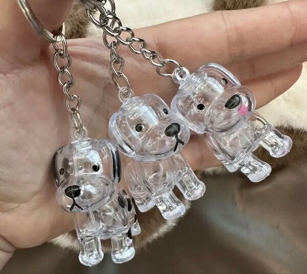 犬型カプセルキーホルダー 毛玉収納キーホルダー 毛入れ いぬのけだまだま うちの子のけだまだま 3種類 メモリアル ガチャガチャ